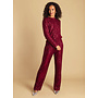 Broek Alida dark red