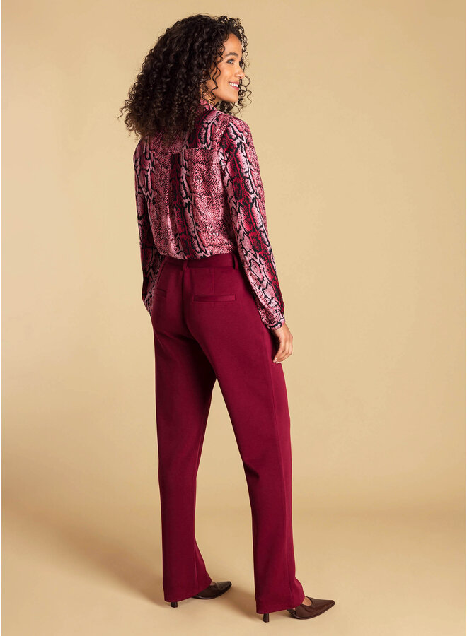 Broek Ayana dark red