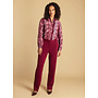 Broek Ayana dark red