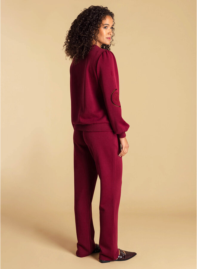 Sweater Amanda dark red