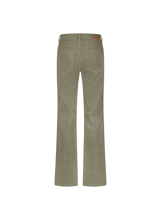 Broek Bibette cord olive