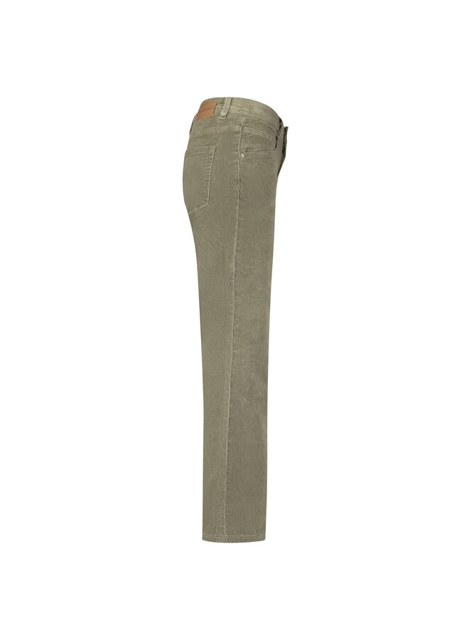 Broek Bibette cord olive