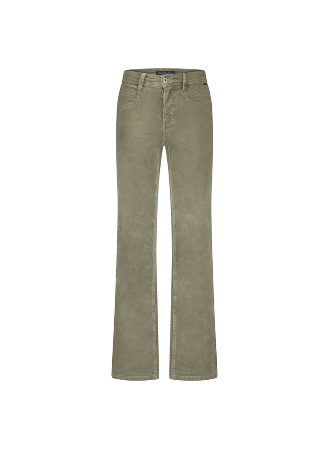 Broek Bibette cord olive
