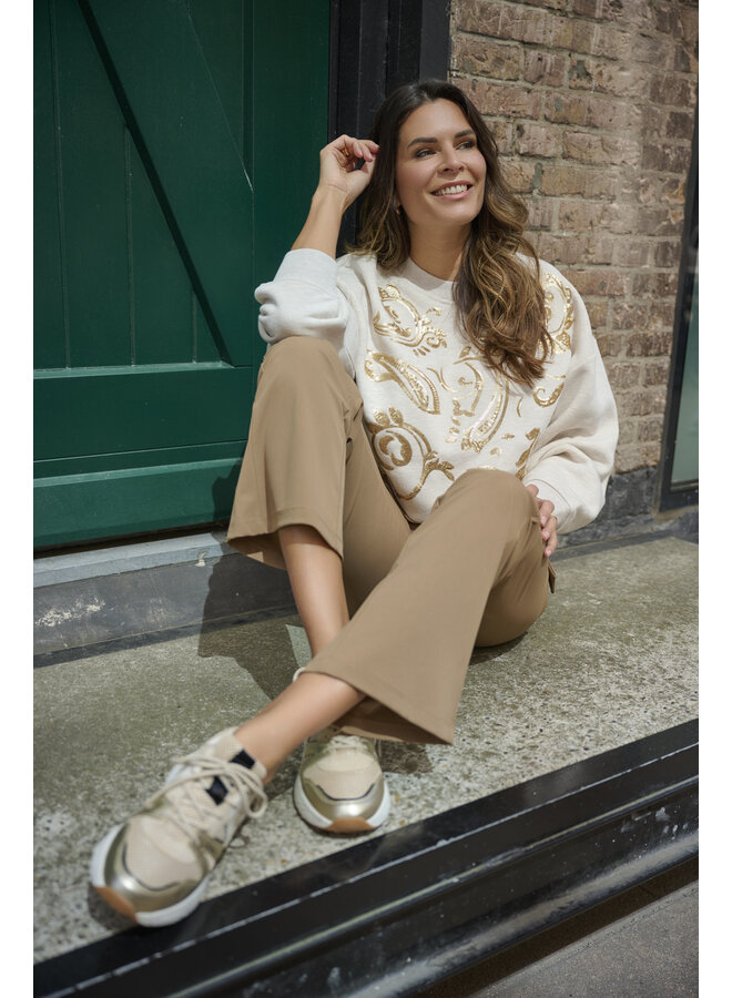 Sweater 255 Jenny sand melange