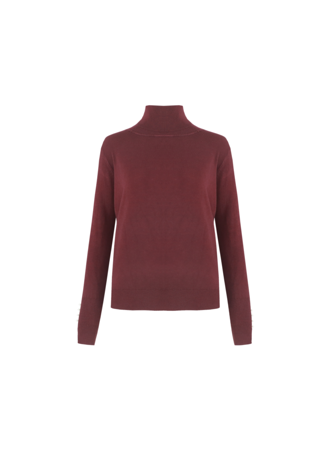 Trui Kalisse knit amarone cabernet