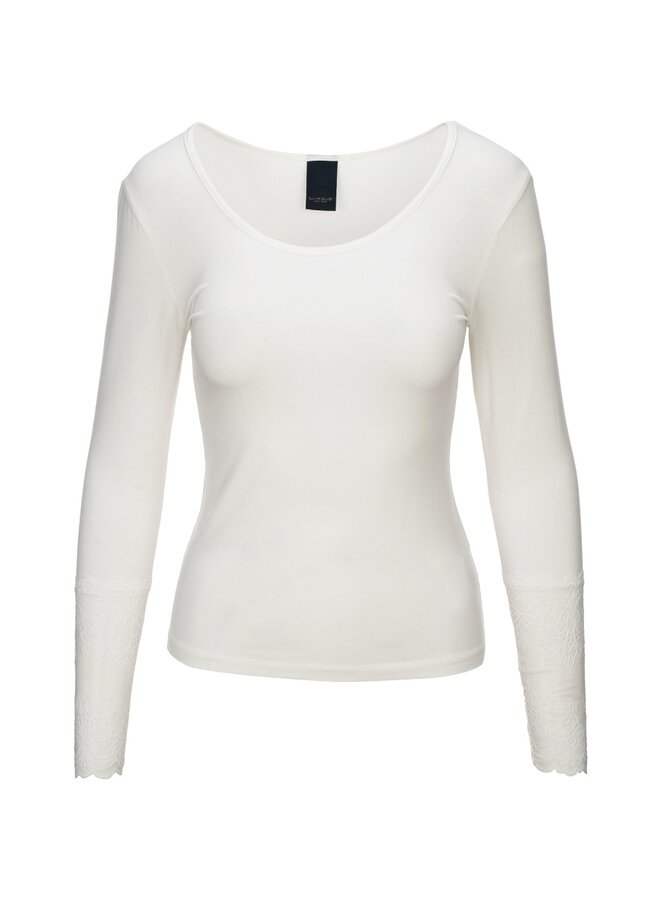 T-shirt Gitte bamboo off white