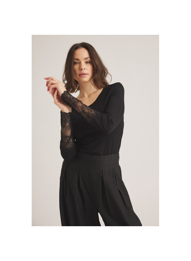 T shirt Gitte Bamboo black