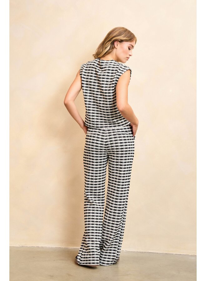 Broek Dakota multi black