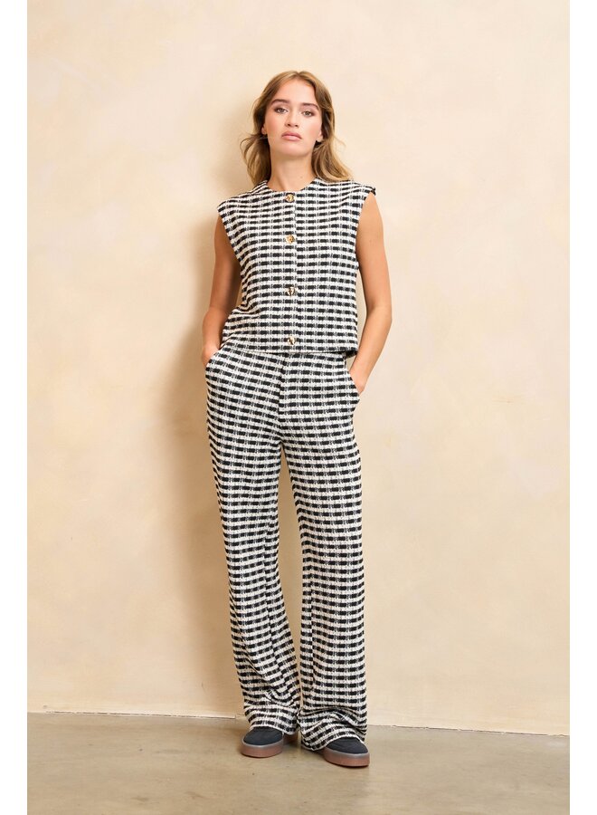 Broek Dakota multi black