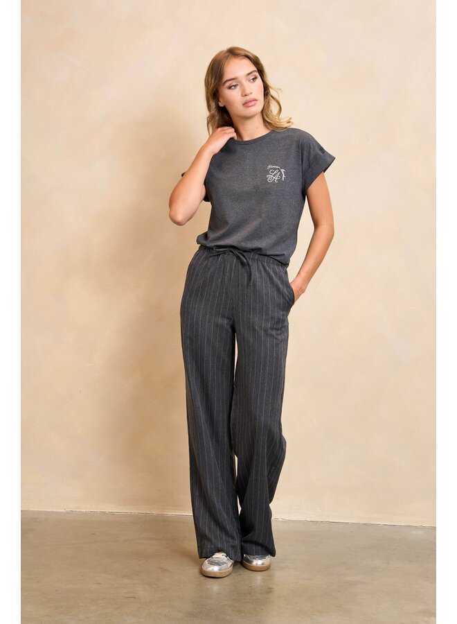 Broek Giulia dark grey