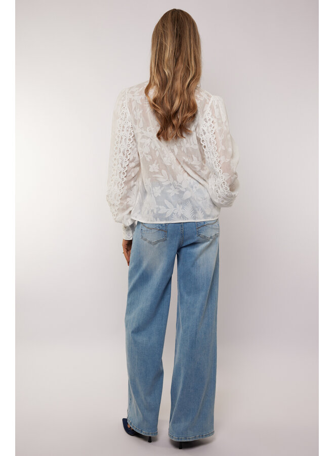 Broek Neona jeans denim light blue