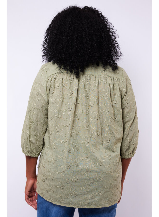 Blouse Tessa light moss