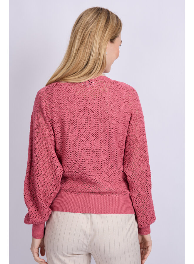 Trui Khloe knit slate rose