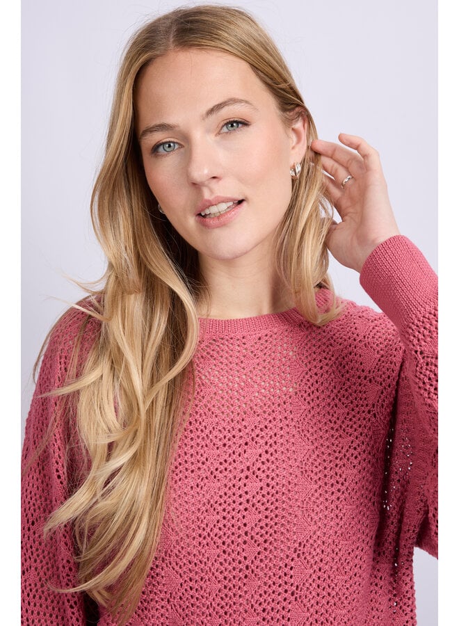 Trui Khloe knit slate rose