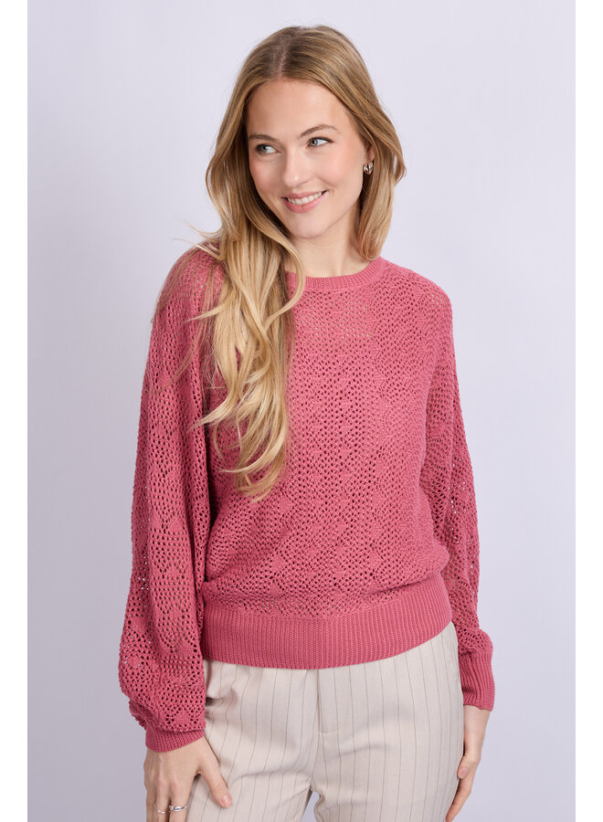 Trui Khloe knit slate rose
