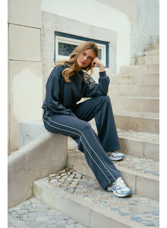 Broek Wiesje dark jeans blue