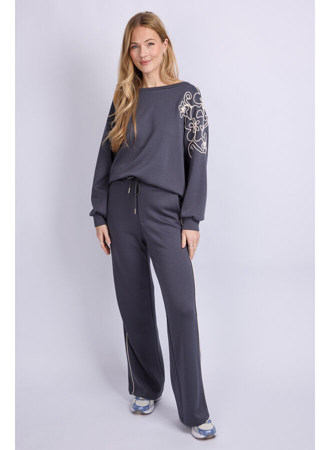 Broek Wiesje dark jeans blue