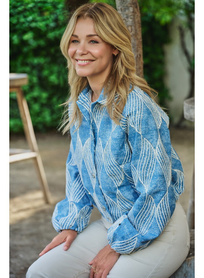 Jacket Zariah denim light blue