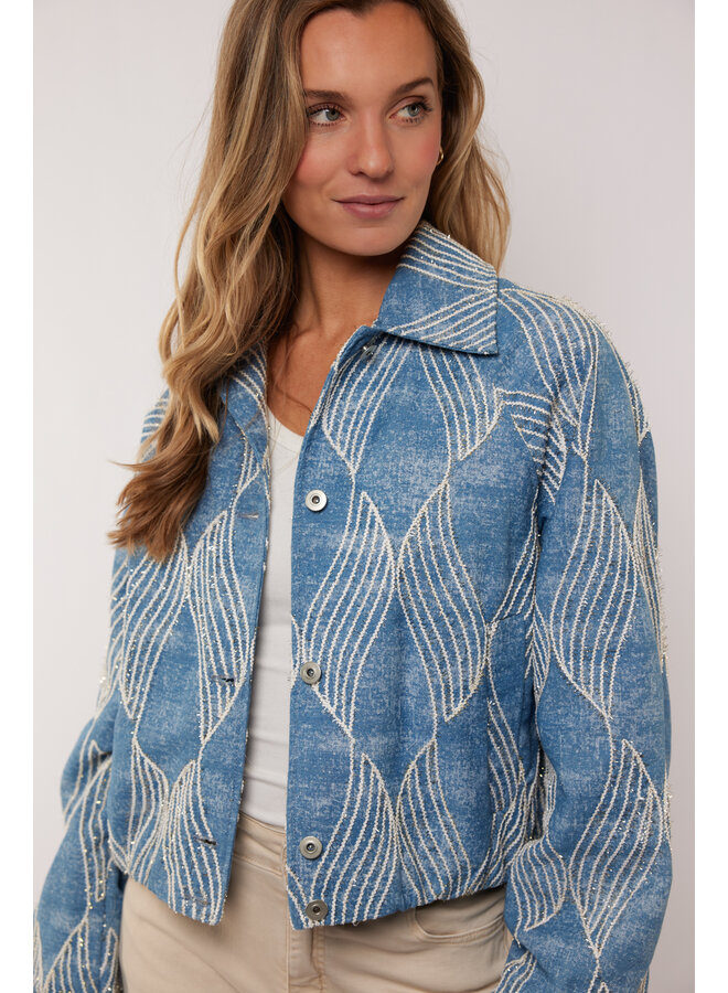 Jacket Zariah denim light blue