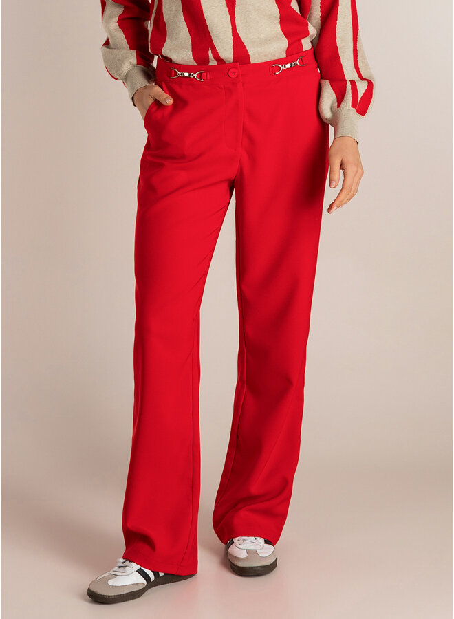 Broek Sally red