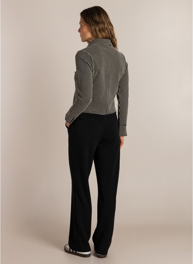 Jacket Siz black/off white