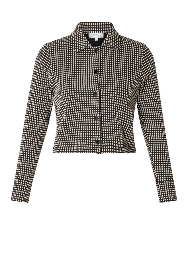 Jacket Siz black/off white