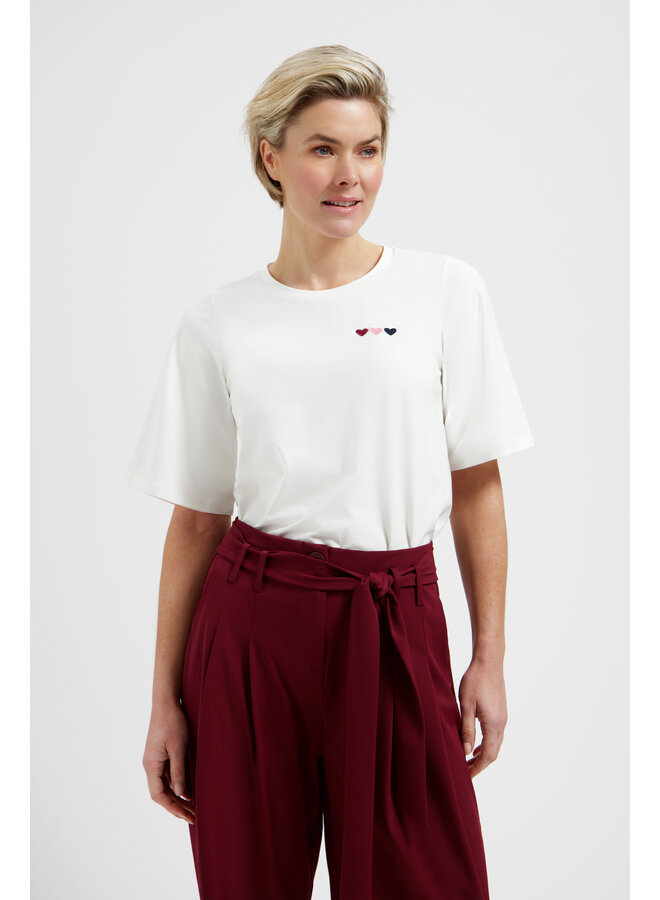 Top Shelby simple white