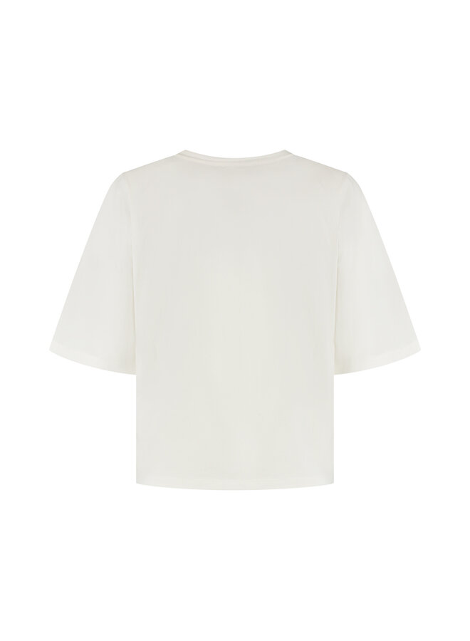 Top Shelby simple white