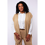 Gilet Scarlett knit khaki