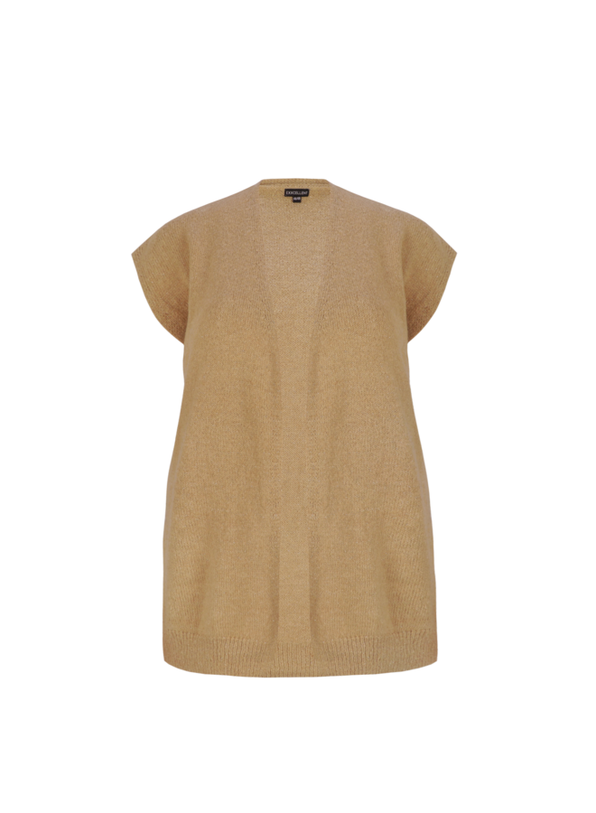 Gilet Scarlett knit khaki