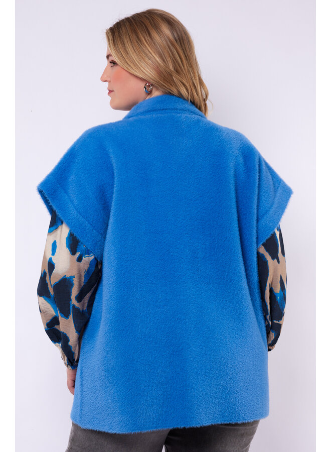 Gilet Laurena knit celestial blue