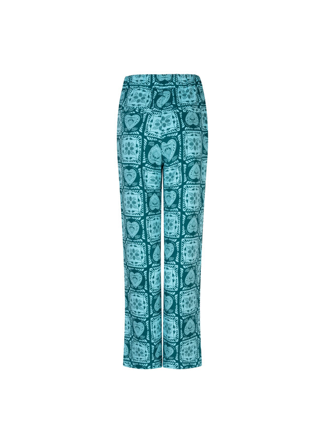 Broek Icelee teal hearts