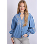 Blouse Liora denim mid blue