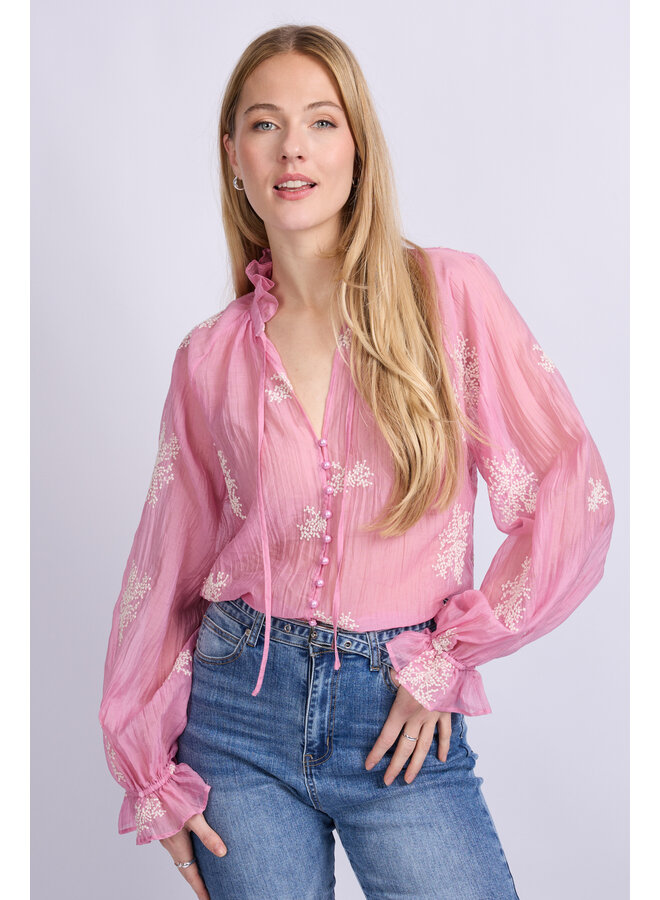 Blouse Lyra dusty mauve