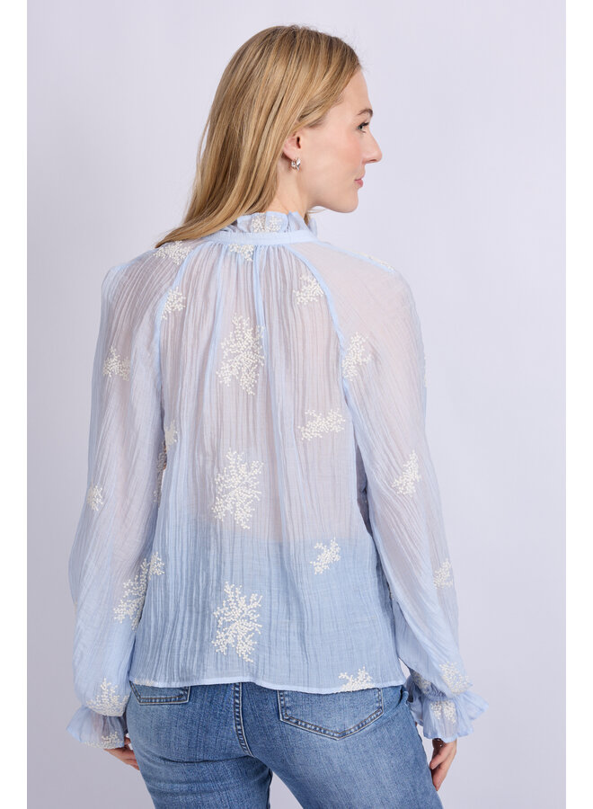 Blouse Lyra blue mist