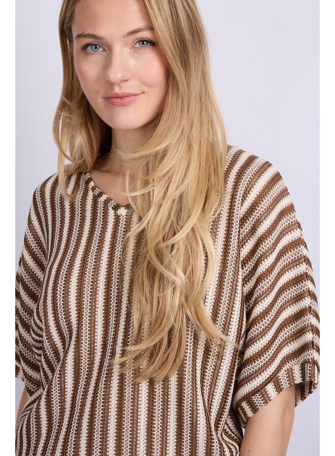 Top Tamber offwhite/tiger eye