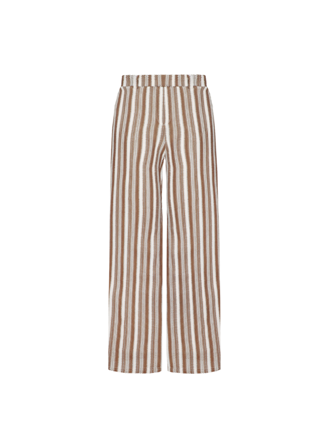 Broek Portia offwhite/tiger eye