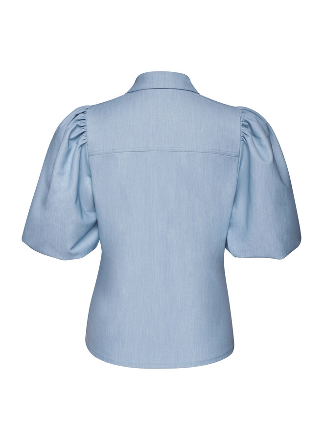 Blouse Belle light blue denim