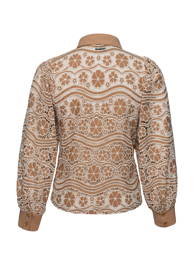 Blouse Fabienne brown