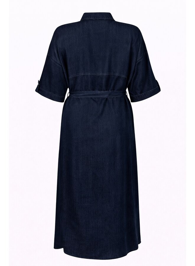 Jurk 261 Roos dark denim