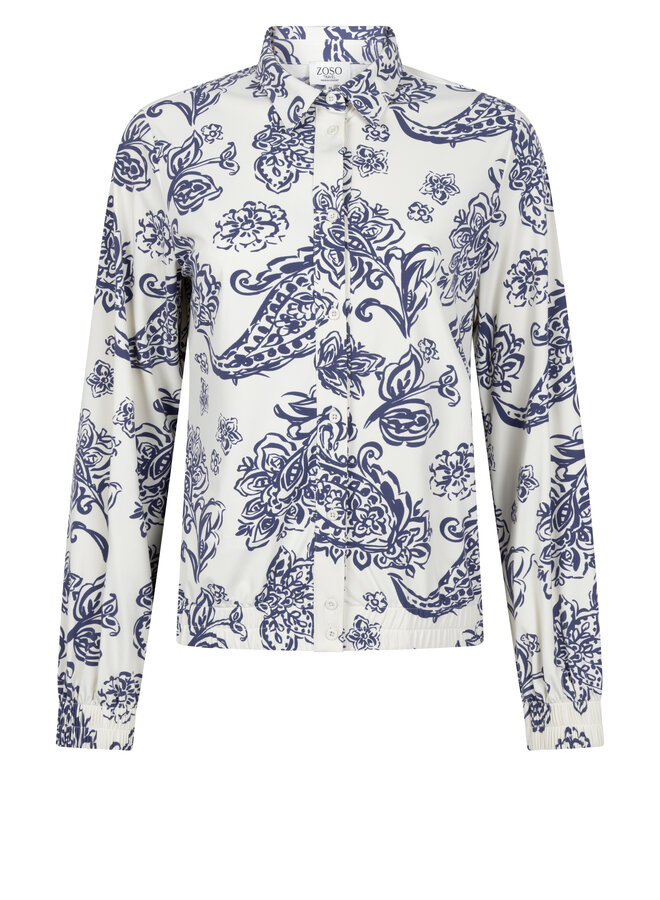 Blouse 261 Jennifer kit/blue