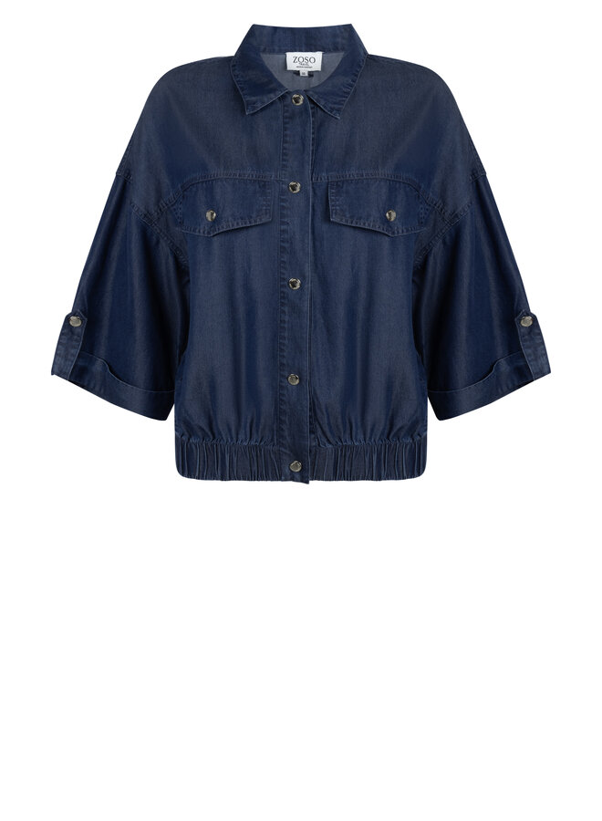 Blouse 261 Maartje dark denim