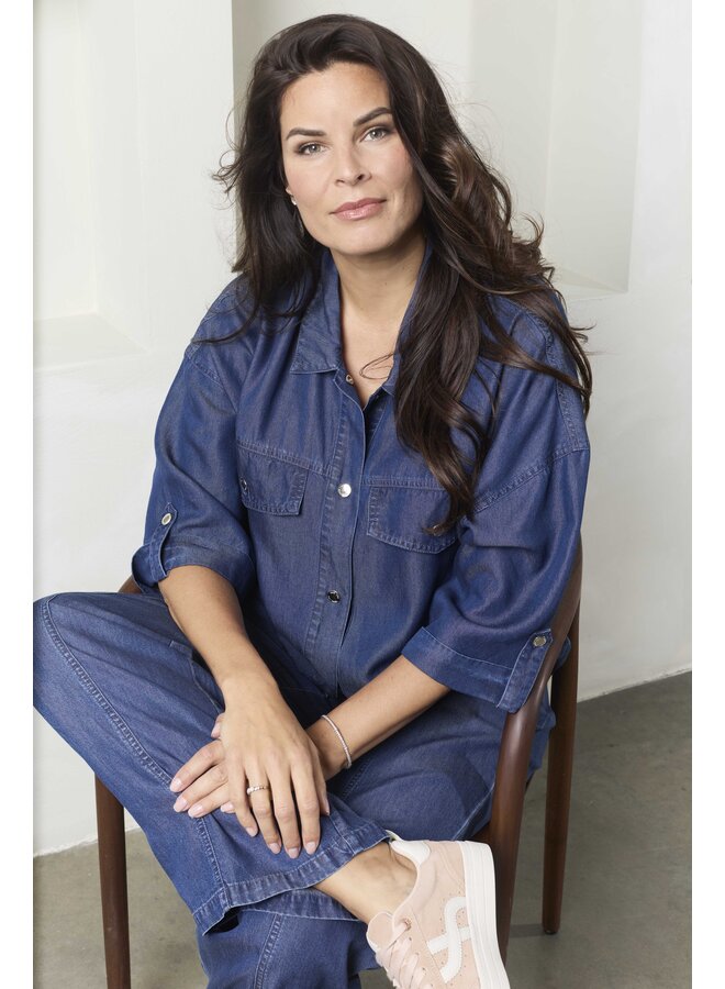 Blouse 261 Maartje dark denim