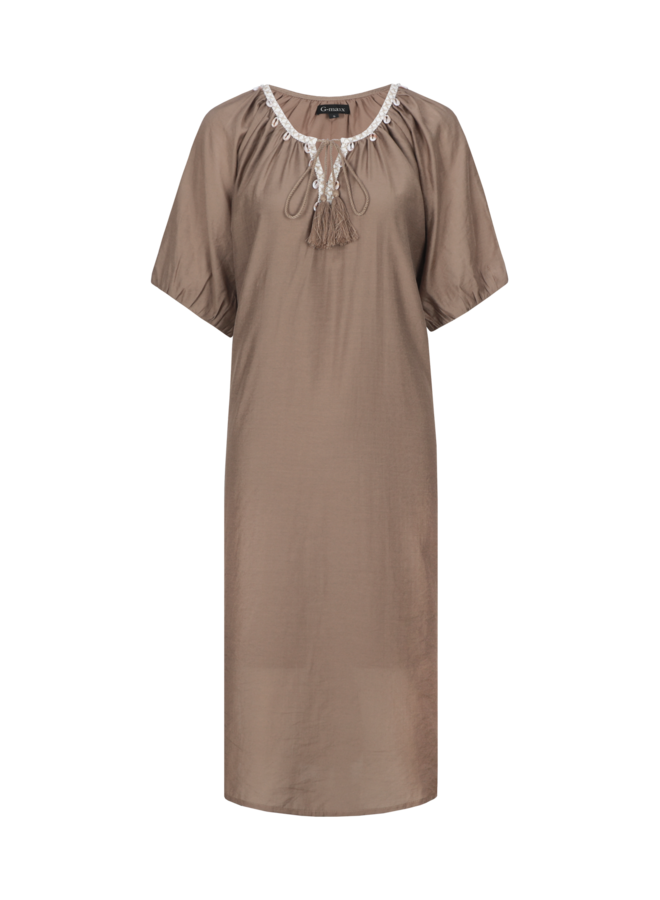 Jurk Rita walnut