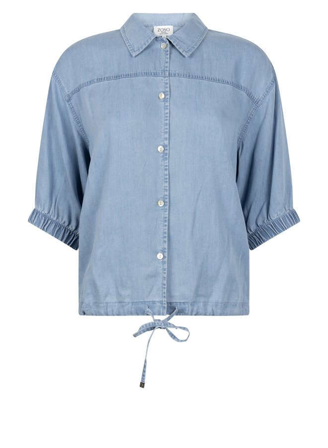 Blouse 261 Maaike light denim