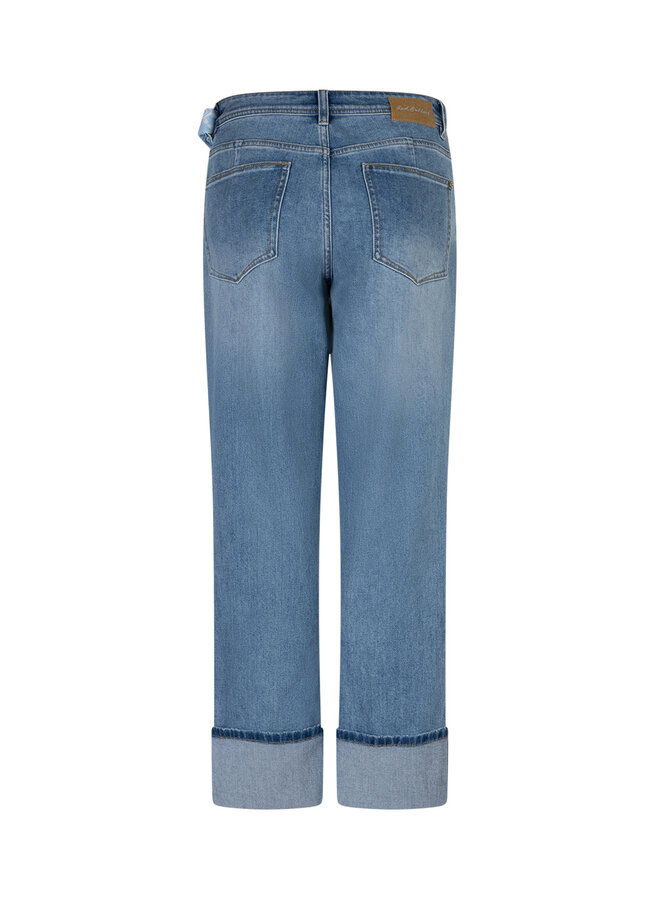 Broek Kim high hem & scarf stone used