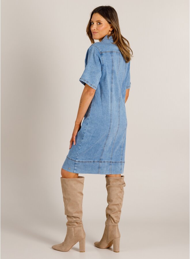 Jurk Vicky denim