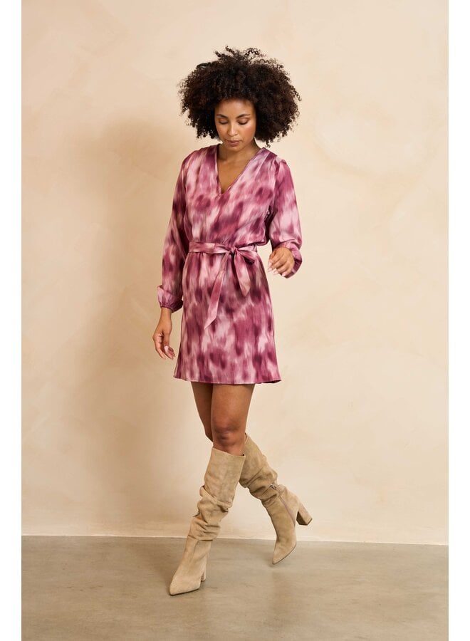 Jurk Alou mauve ombre