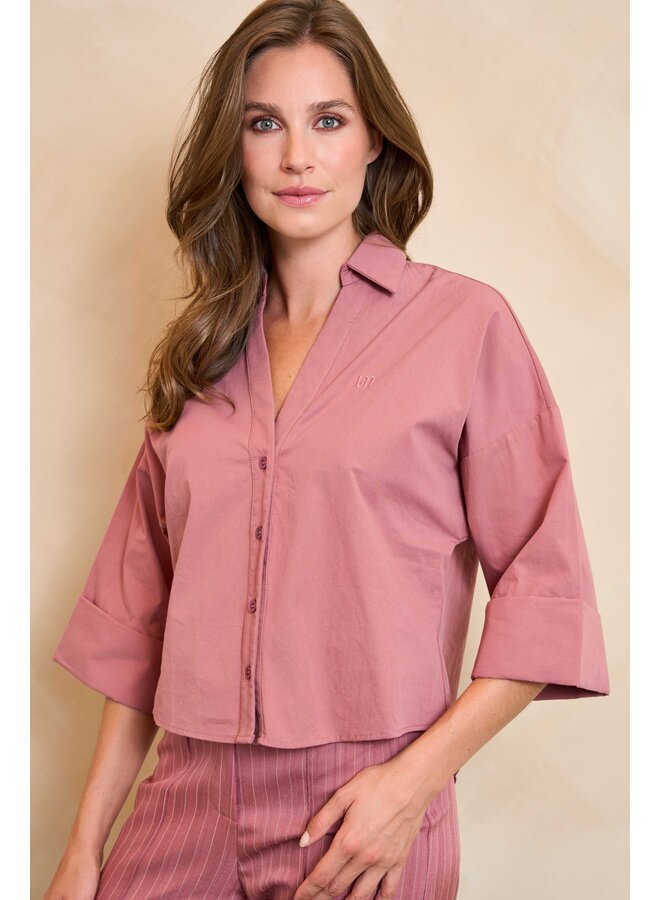 Blouse Selou mauve pink
