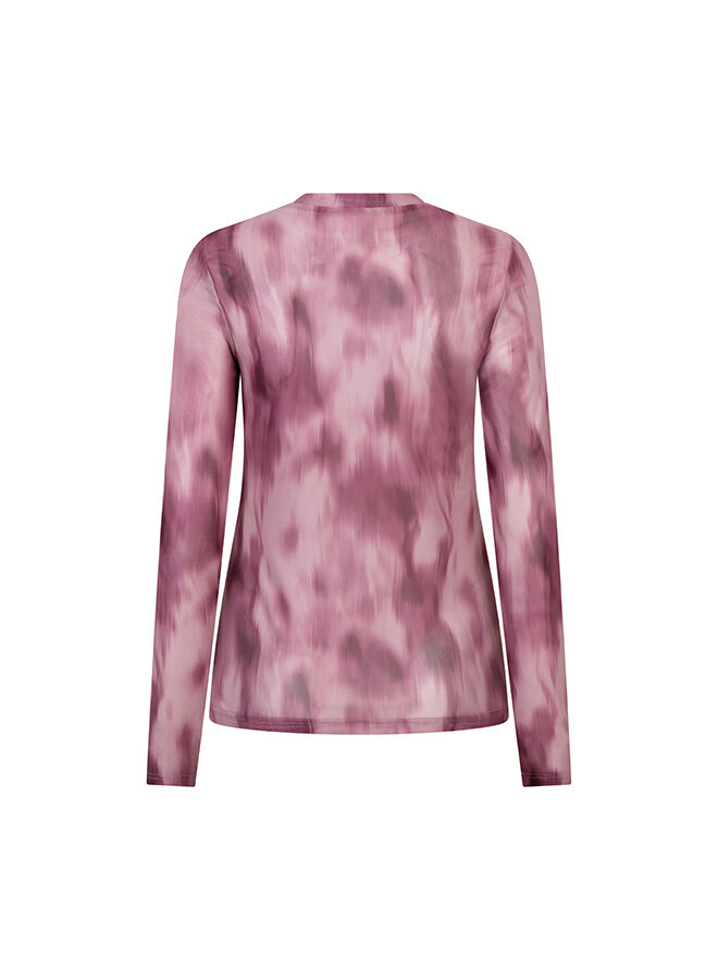 Top Zina mauve ombre